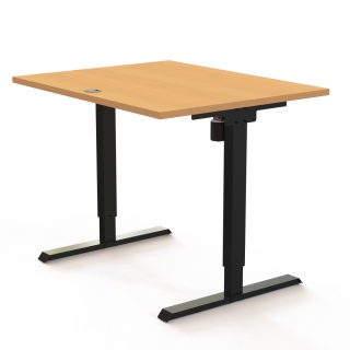 Biurko z elektryczną regulacją wysokości AxenDesk, 100x60cm