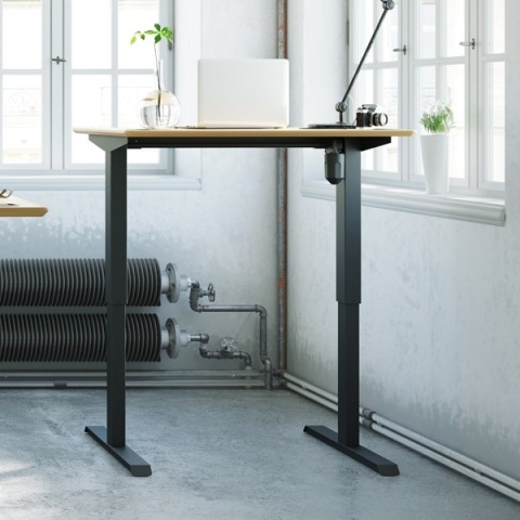 Biurko regulowane elektrycznie SmartChoice, 100x80 cm