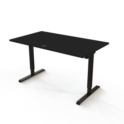 Biurko podnoszone elektrycznie AxenDesk, 140x80 cm