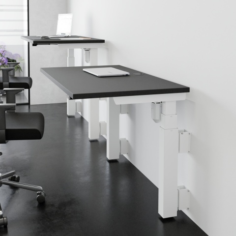 Biurko podnoszone elektrycznie WallTwin 100x80 cm