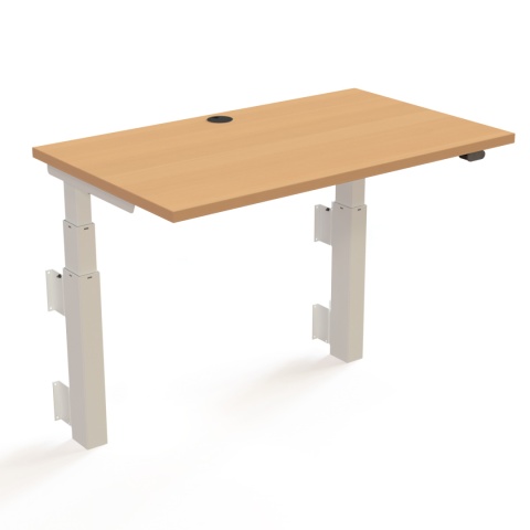 Biurko podnoszone elektrycznie WallTwin 100x80 cm