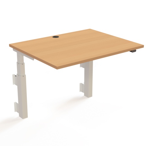 Biurko podnoszone elektrycznie WallTwin 100x80 cm