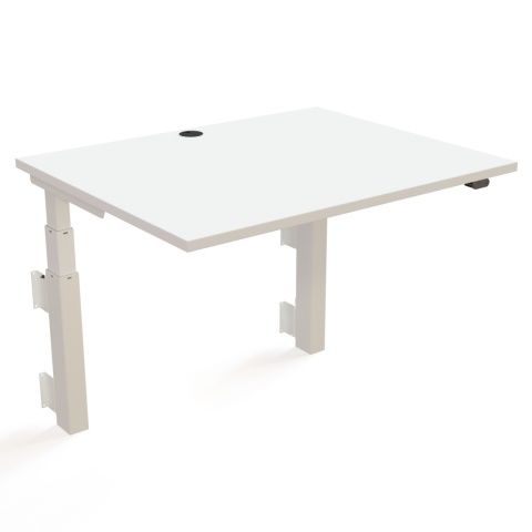 Biurko podnoszone elektrycznie WallTwin 100x80 cm