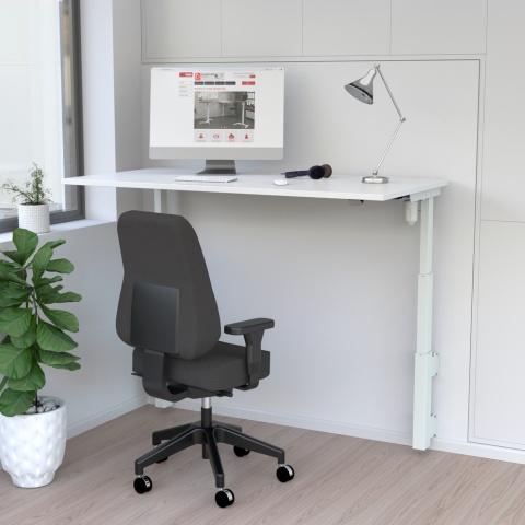 Biurko podnoszone elektrycznie WallTwin 120x80 cm