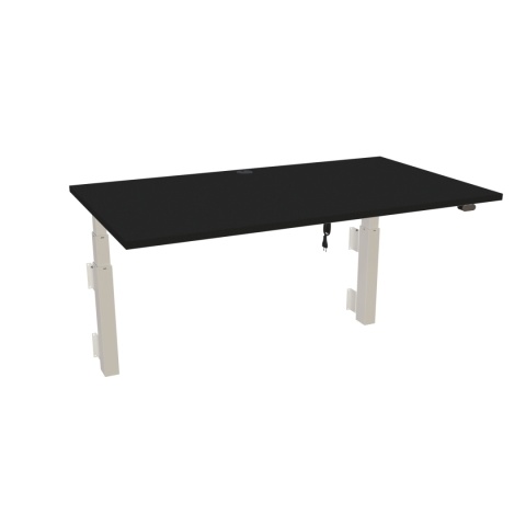 Biurko podnoszone elektrycznie WallTwin, 140x80 cm