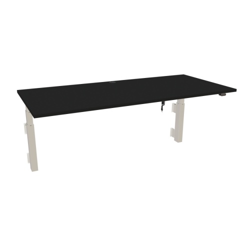 Biurko podnoszone elektrycznie WallTwin, 180x80 cm