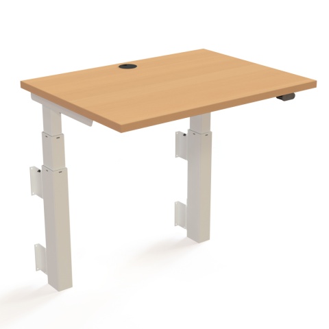Biurko podnoszone elektrycznie WallTwin 80x80 cm
