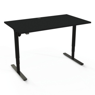 Biurko regulowane elektrycznie RoundEdge, 140x80 cm
