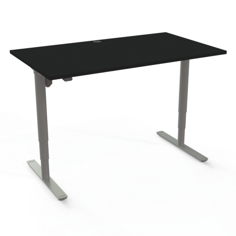 Biurko regulowane elektrycznie RoundEdge, 140x80 cm