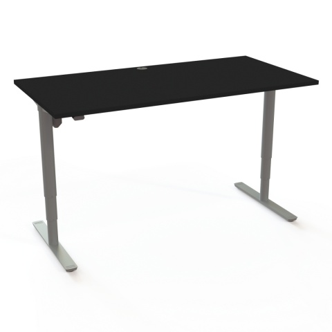 Biurko regulowane elektrycznie RoundEdge, 140x80 cm